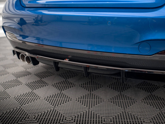 BMW 2 M-Pack F22 Central Rear Splitter - Maxton Design