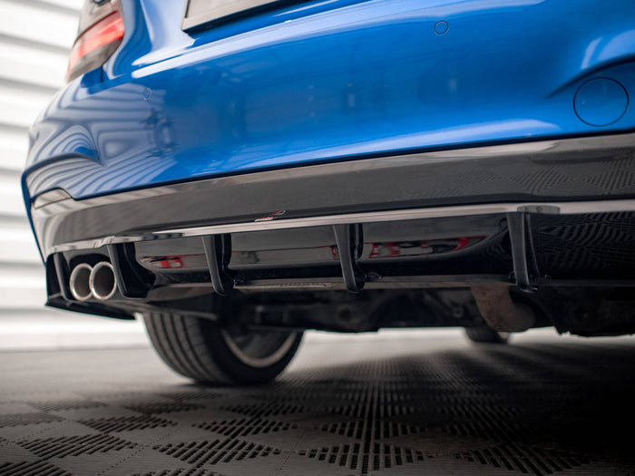 BMW 2 M-Pack F22 Central Rear Splitter - Maxton Design