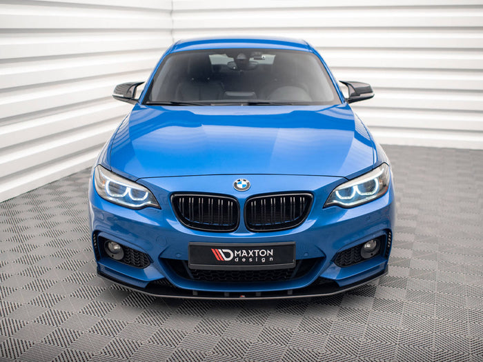 BMW 2 M-Pack F22 Street PRO Front Splitter - Maxton Design