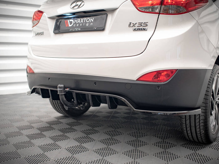 Hyundai ix35 Mk1 Central Rear Splitter - Maxton Design
