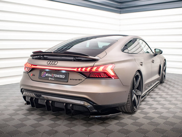 Audi e-Tron GT / RS GT Mk1 Rear Side Splitters V.2 - Maxton Design