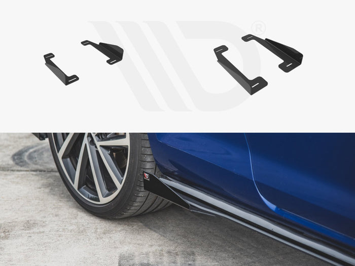 VW Golf 7 R / R-Line Facelift Side Flaps - Maxton Design