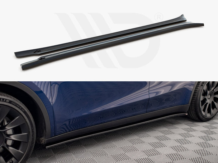 Tesla Model Y Side Skirts Diffusers V.2 - Maxton Design