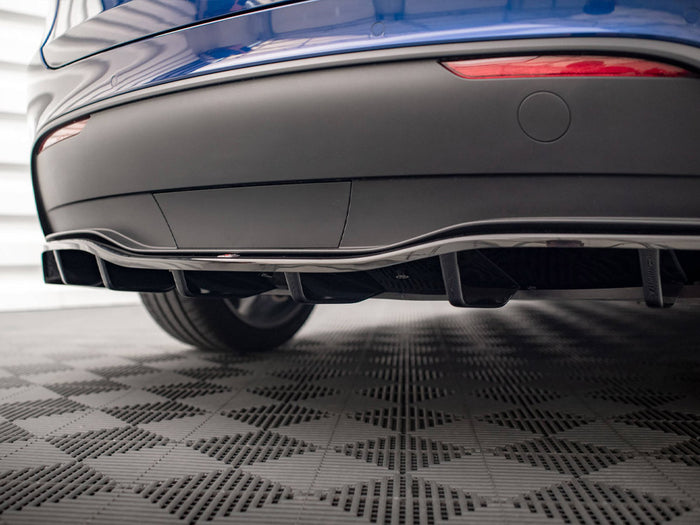 Tesla Model Y Central Rear Splitter - Maxton Design