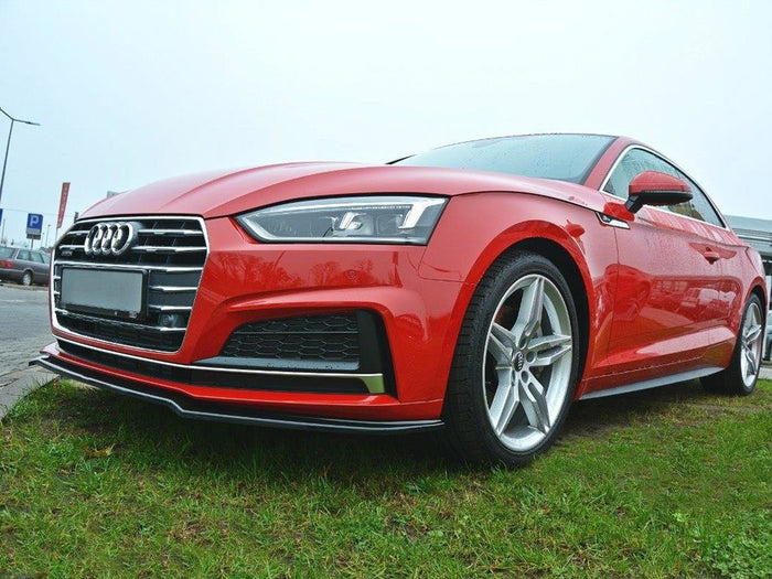 Audi S5 / A5 S-line F5 Coupe / Sportback (2016-) Front Splitter V.1 - Maxton Design
