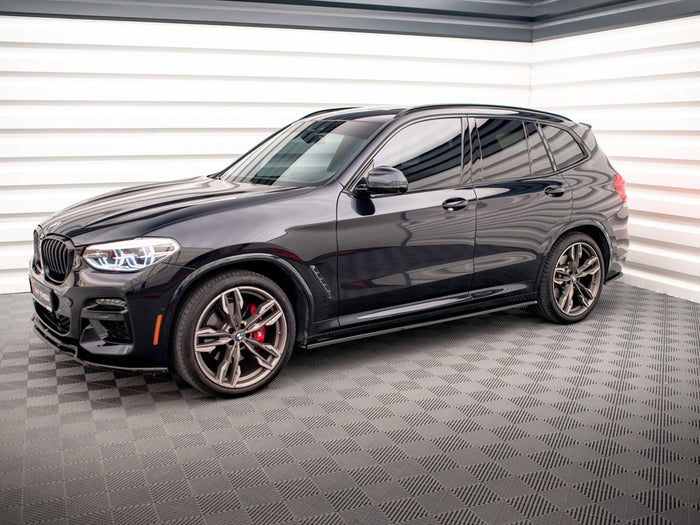 BMW X3 G01 M-Pack (2018-UP) Side Skirts Diffusers - Maxton Design