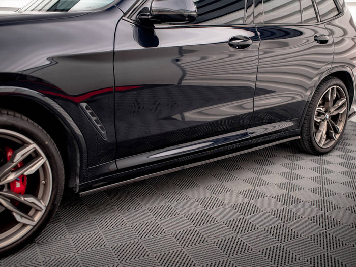 BMW X3 G01 M-Pack (2018-UP) Side Skirts Diffusers - Maxton Design