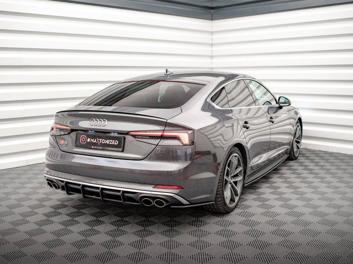 Audi S5 Sportback F5 Street PRO Rear Side Splitters - Maxton Design