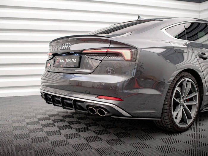 Audi S5 Coupe / Sportback F5 Street PRO Rear Diffuser - Maxton Design
