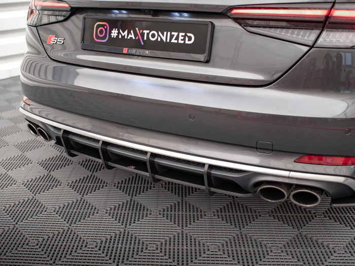 Audi S5 Coupe / Sportback F5 Street PRO Rear Diffuser - Maxton Design
