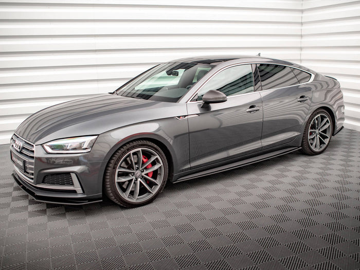 Audi A5 S-Line / S5 Sportback F5 Street PRO Side Skirts Diffusers - Maxton Design