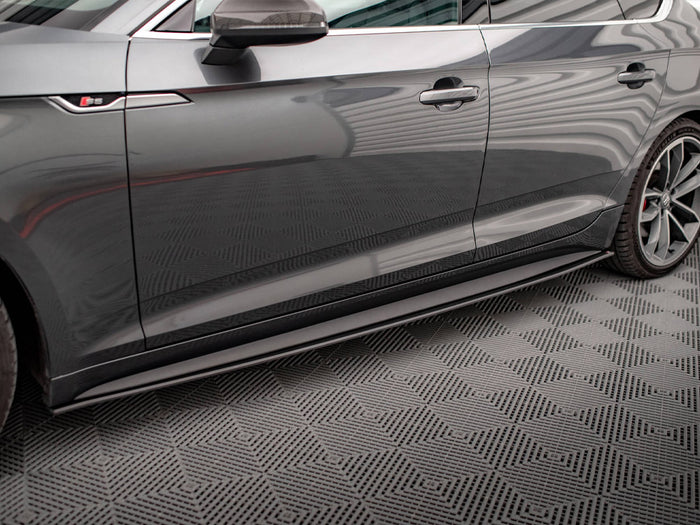 Audi A5 S-Line / S5 Sportback F5 Street PRO Side Skirts Diffusers - Maxton Design