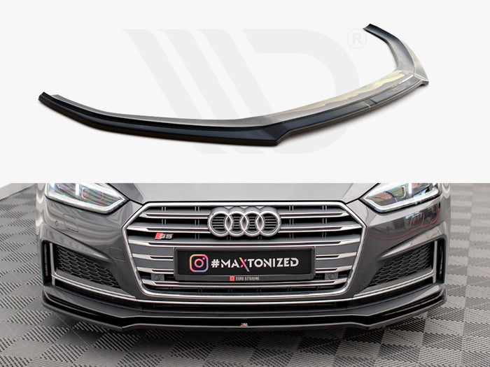 Audi S5 / A5 S-line F5 Coupe / Sportback (2016-) Front Splitter V.1 - Maxton Design