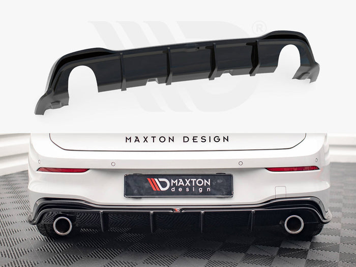 VW Golf 8 GTI Rear Valance - Maxton Design