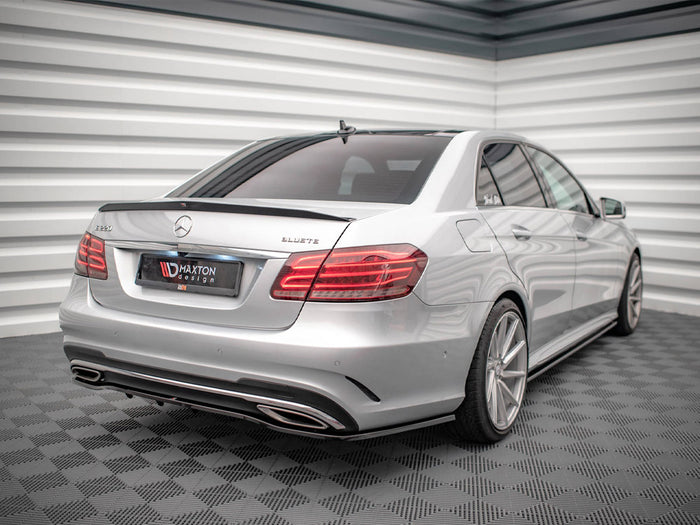 Mercedes E63 AMG / AMG-Line Sedan W212 Facelift Spoiler Cap - Maxton Design