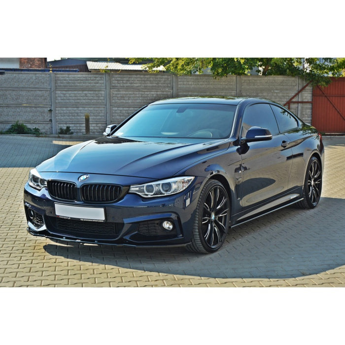 Maxton Design Side Skirt Diffusers on the BMW 4 Series F32 M-PACK