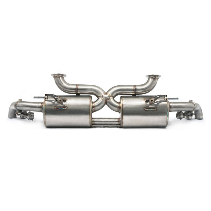 Audi R8 4.2 V8 FSI Gen 1 (Pre-Facelift) (07-13) Valved Cat Back Performance Exhaust - Cobra Sport