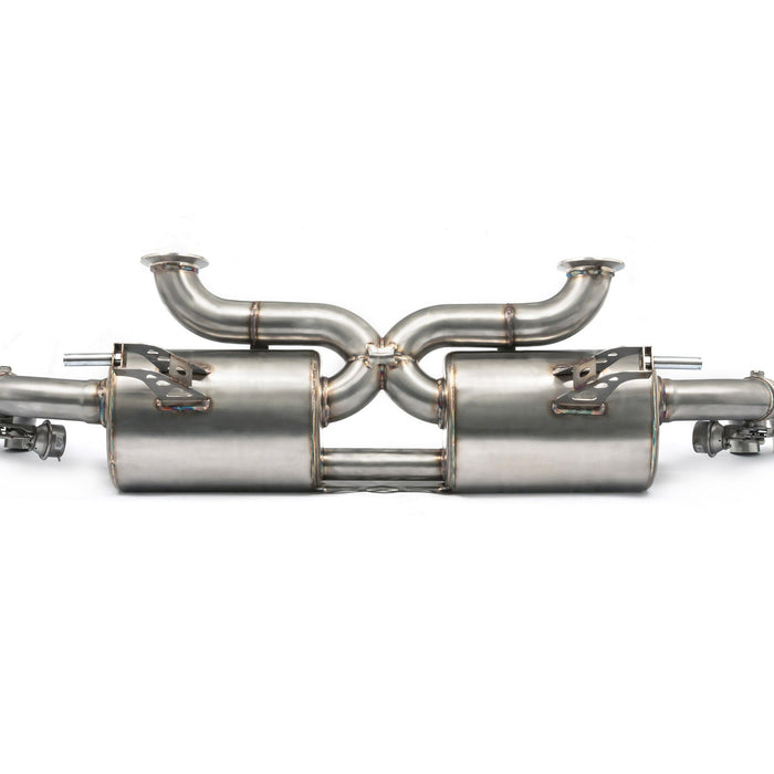 Audi R8 5.2 V10 Gen 1 (Facelift) (13-15) Valved Cat Back Performance Exhaust - Cobra Sport
