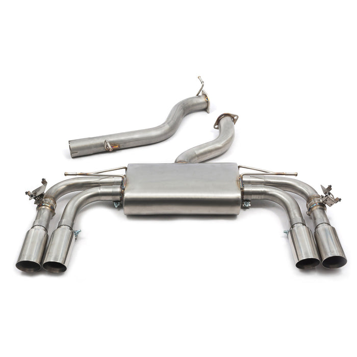 Audi S3 (8V) 3 Door (Valved) (13-17) Cat Back Performance Exhaust - Cobra Sport