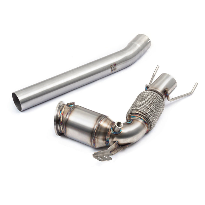 BMW M135i (F40) Front Downpipe Sports Cat / De-Cat To Cobra Sport Performance Exhaust Package - Cobra Sport