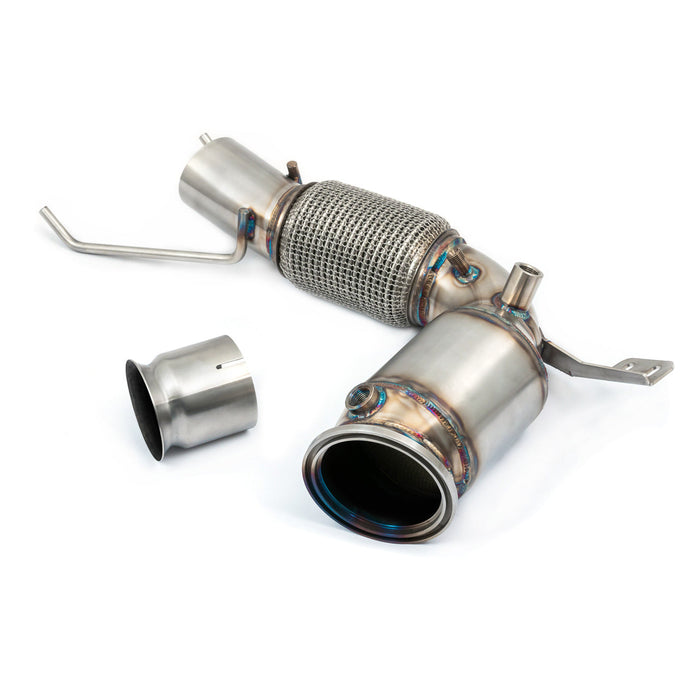 BMW M135i (F40) Front Downpipe Sports Cat / De-Cat To Standard Fitment Performance Exhaust - Cobra Sport
