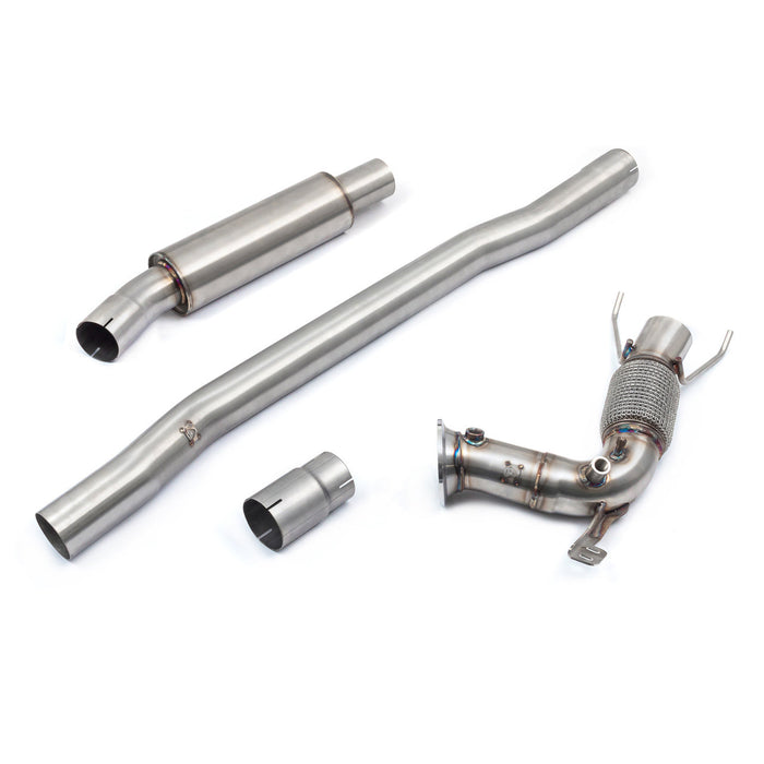 BMW M135i (F40) Front Downpipe Sports Cat / De-Cat To Standard PPF Back Performance Exhaust - Cobra Sport