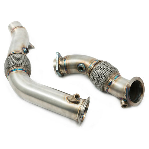 BMW M3 (F80) 3" Primary De-Cat Downpipe Performance Exhaust - Cobra Sport