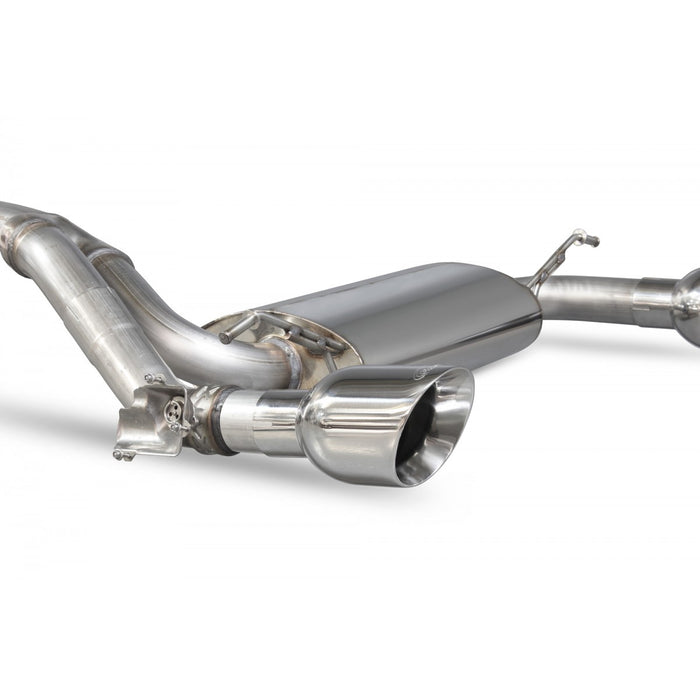 Scorpion Exhausts Cat Back System (Electronic Valve) - Focus RS Mk3