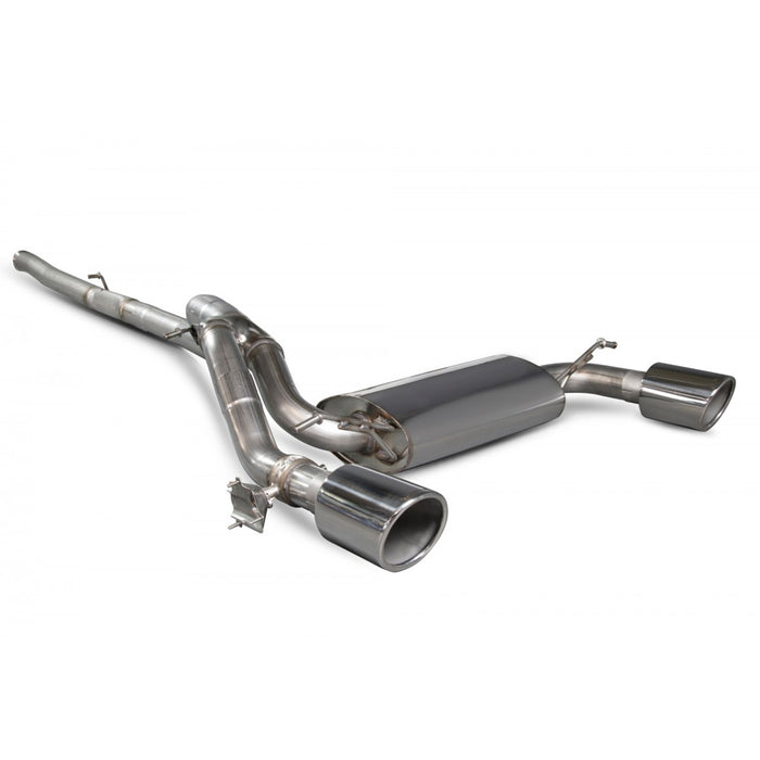 Scorpion Exhausts Cat Back System (Electronic Valve) - Focus RS Mk3