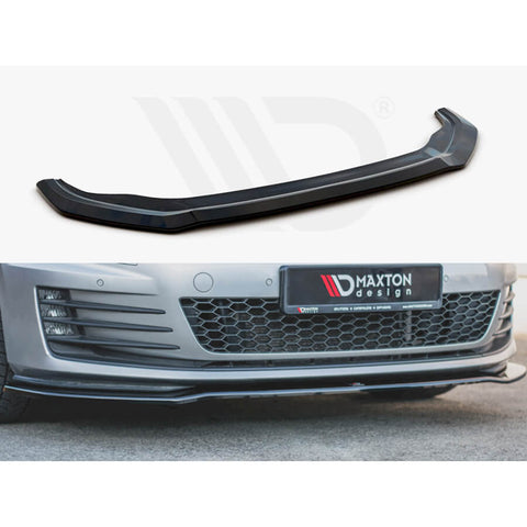 VW Golf GTI MK7 Front Splitter V2 (13-16) - Maxton Design
