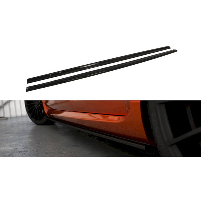 Ford Focus ST MK2 (Facelift 2007-2009) Side Skirt Diffusers - Maxton Design
