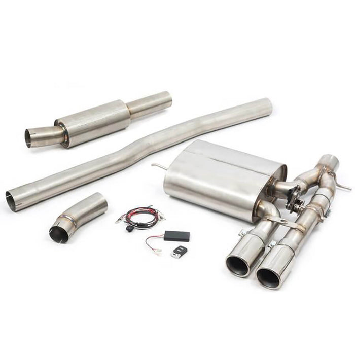 MINI Cooper S / JCW F56 3" Valved Cat-Back Exhaust - Cobra Sport