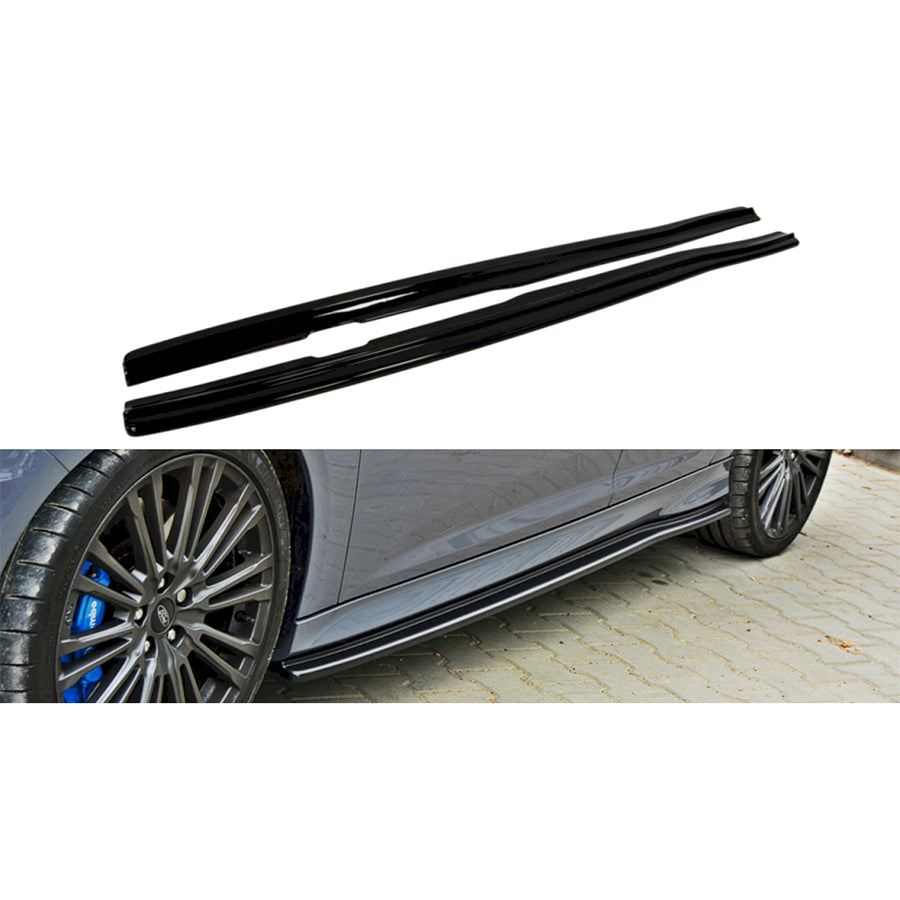 Maxton Design Side Skirts Extension - Ford Focus ST