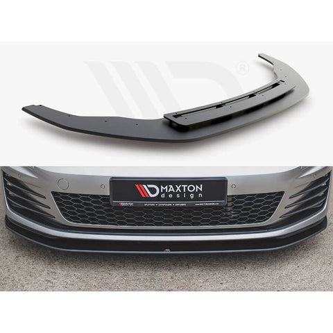 VW Golf GTI MK7 (13-16) Racing Durability Front Splitter - Maxton Design