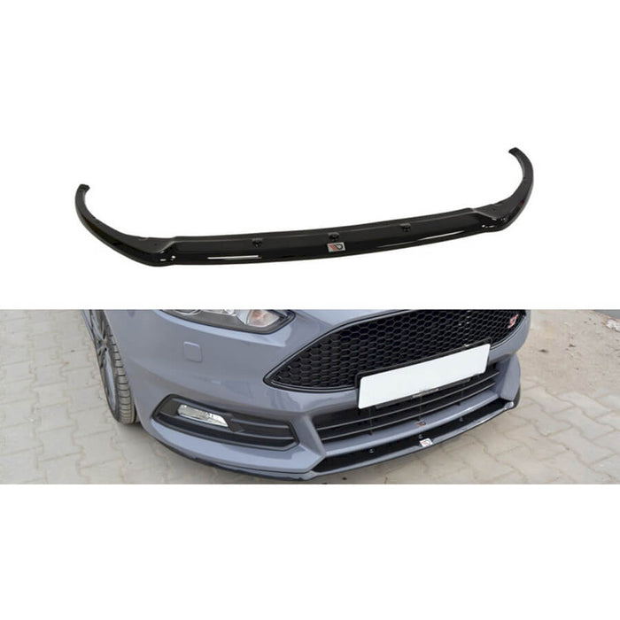 Ford Focus ST MK3 (Facelift) Front Splitter Cupra - Maxton Design