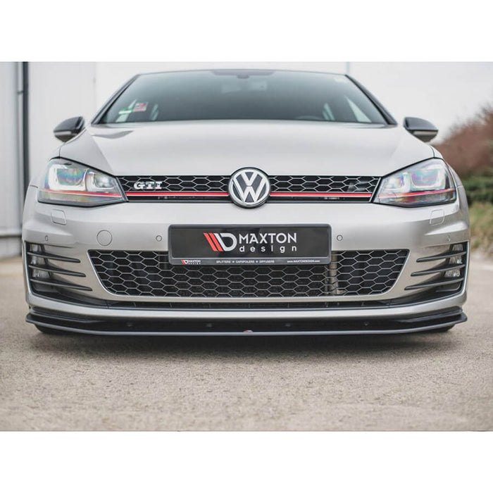 VW Golf GTI MK7 (13-16) Racing Durability Front Splitter - Maxton Design