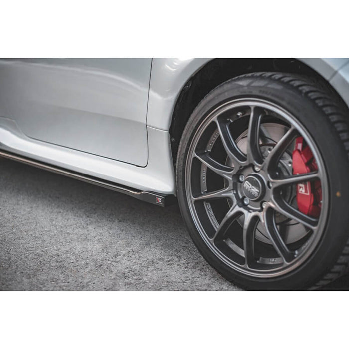 Toyota-Yaris-GR-Side-Skirt-Diffusers-(+Flaps)-(Gloss Black)-Maxton-Design2