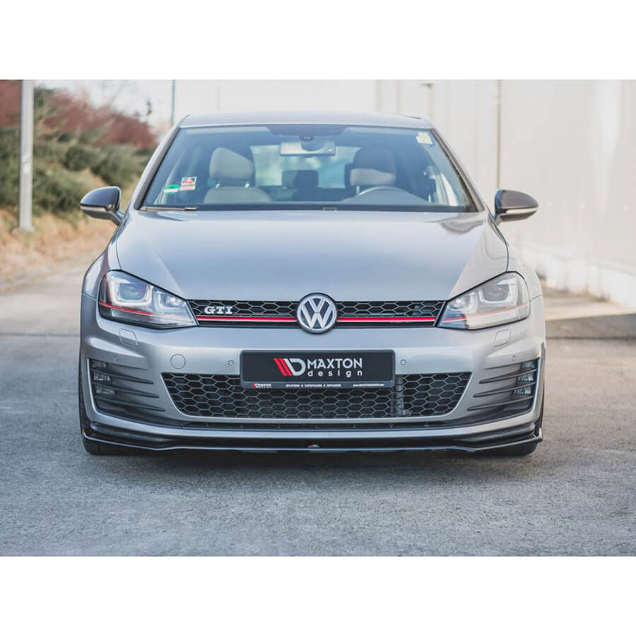 Volkswagen - MK7 Golf GTI - Front Splitter - V1 – Maxton Design Canada