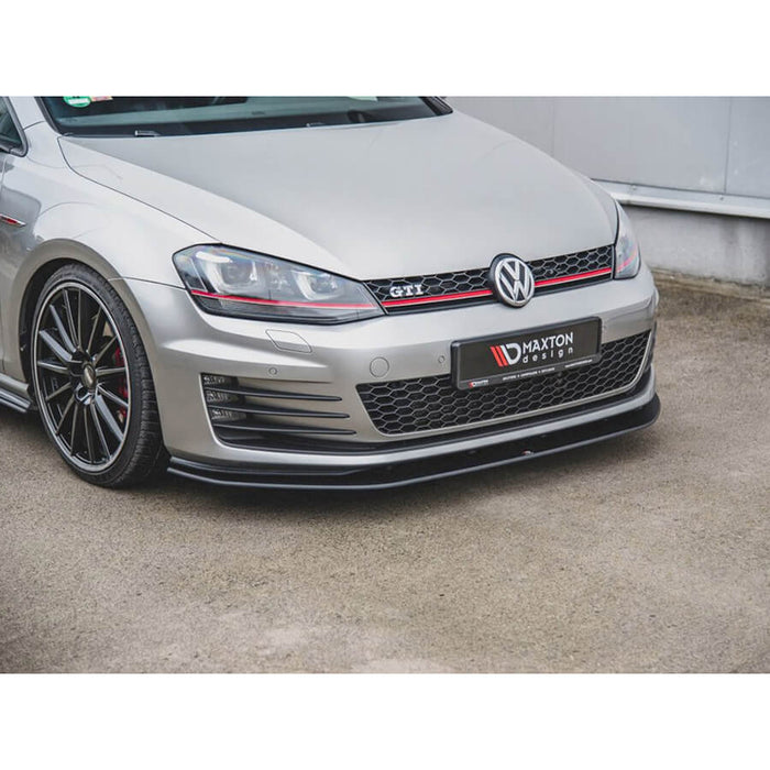 VW Golf GTI MK7 (13-16) Racing Durability Front Splitter - Maxton Design