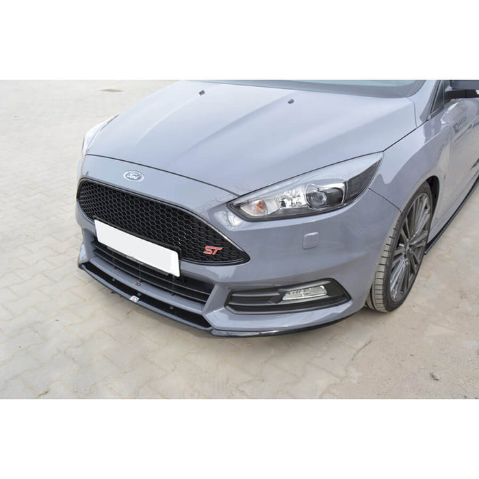 Ford Focus ST MK3 (Facelift) Front Splitter Cupra - Maxton Design