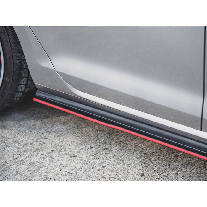 VW Golf GTI MK7 Racing Durable Side Skirt Splitters (13-16) - Maxton Design