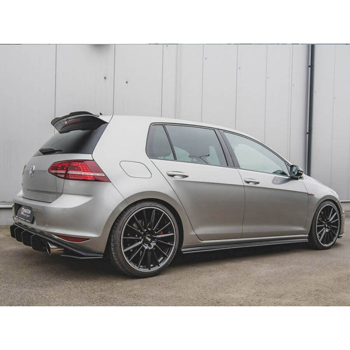 VW Golf GTI MK7 Racing Durable Side Skirt Splitters (13-16) - Maxton Design