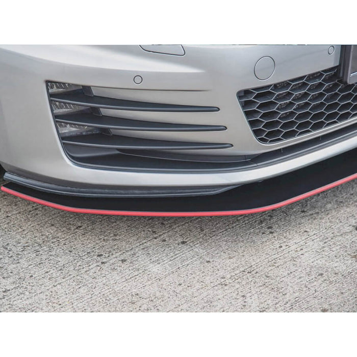 VW Golf GTI MK7 (13-16) Racing Durability Front Splitter - Maxton Design