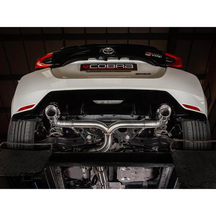 Toyota-Yaris-GR-Venom-GPF-Back-Rear-Box-Delete-Exhaust-Cobra6