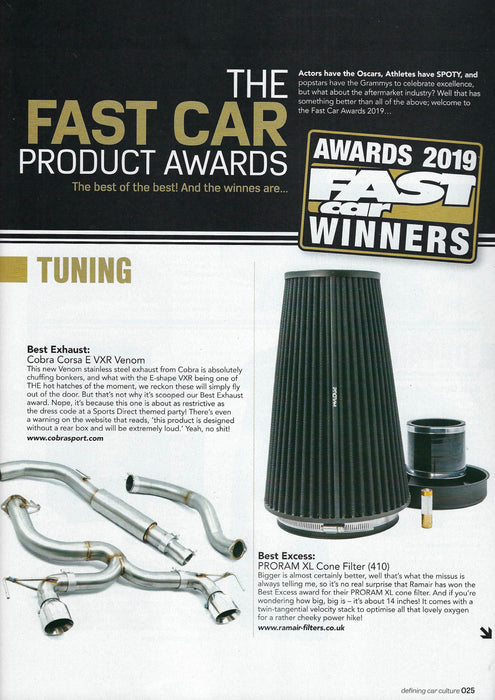 Vauxhall Corsa E VXR (15-18) Venom Box Delete Race Performance Exhaust - Cobra Sport