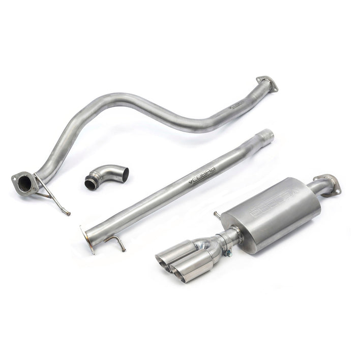 Ford Fiesta (Mk8) 1L EcoBoost ST-Line (ST Style) Twin Tip Catback Performance Exhaust - Cobra Sport