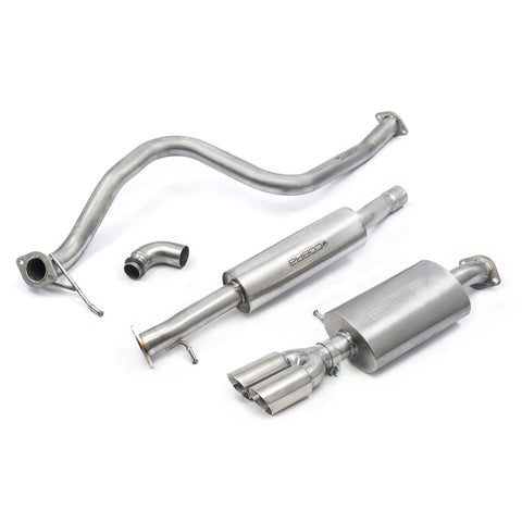 Ford Fiesta (Mk8) 1L EcoBoost ST-Line (ST Style) Twin Tip Catback Performance Exhaust - Cobra Sport