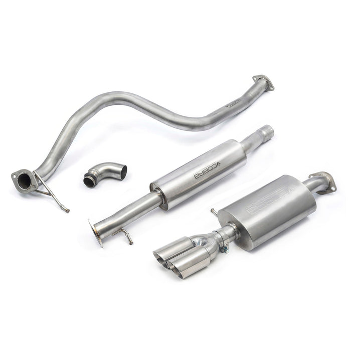 Ford Fiesta (Mk8) 1L EcoBoost ST-Line (ST Style) Twin Tip Catback Performance Exhaust - Cobra Sport