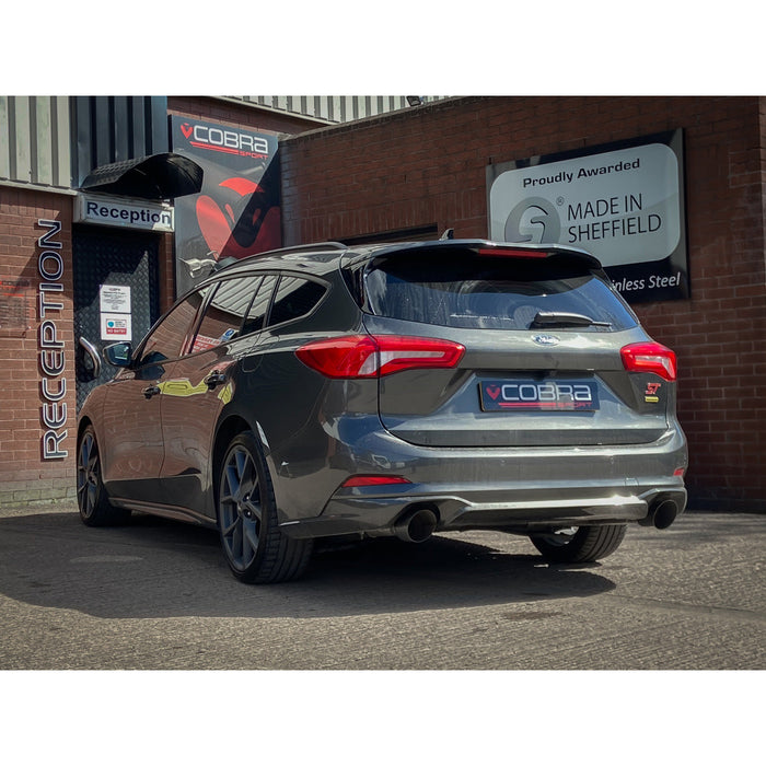 Ford Focus ST Estate (Mk4) Venom Box Delete Race Cat Back Performance Exhaust - Cobra Sport
