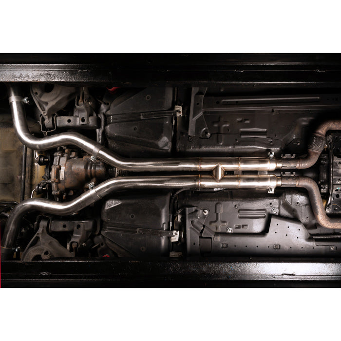 Ford Mustang 5.0 V8 GT (2018>) Facelift 3" Valved Cat Back Performance Exhaust - Cobra Sport